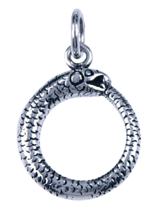 Hanger Ouroboros zilver