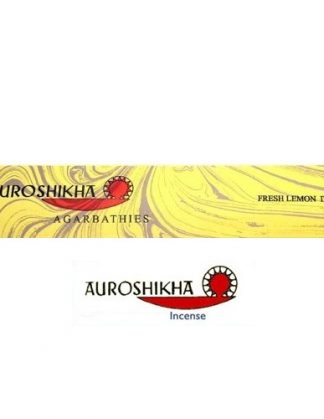 Wierook van Auroshikha Agarbathies: Fresh Lemon Incense (Frisse Limoen wierook)