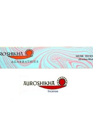 Wierook van Auroshikha Agarbathies: Musk Incense (Krishna Musk)