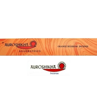 Wierook van Auroshikha Agarbathies: Orange Blossom Incense