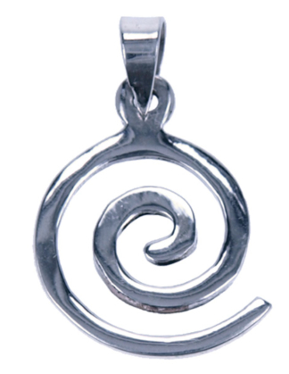 Hanger Spiraal zilver