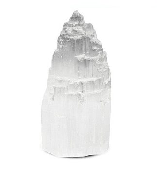 "ijsbergje" van Seleniet, de natuurlijke vorm en groeiwijze