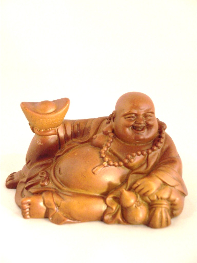 compenseren Correspondent Marxisme Lachende Boeddha bruin 7 cm - Het Gouden Tijdperk