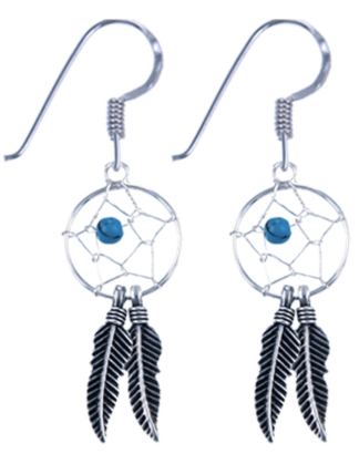 Oorhangers Dromenvanger zilver