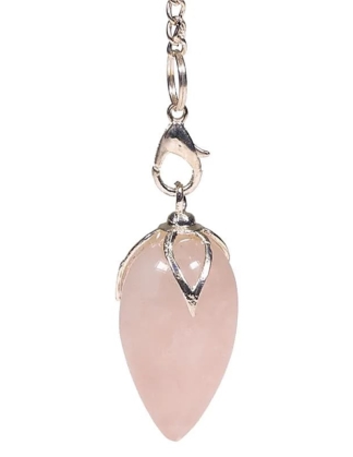 Pendel Rozekwarts 'Lotus'