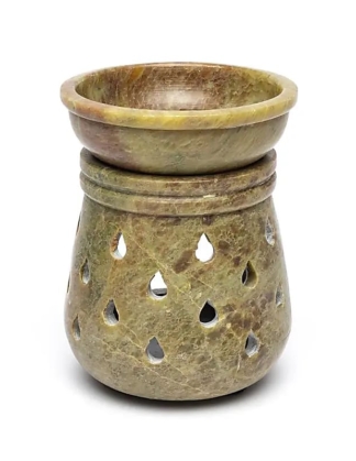 Aromalampje Druppel zeepsteen