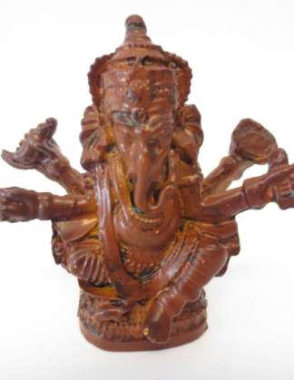 Beeld Ganesha bruin 8 cm