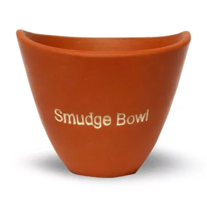 Smudge bowl terra cotta