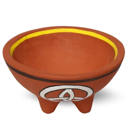 Smudge bowl Triquetra terra cotta - Afbeelding 2