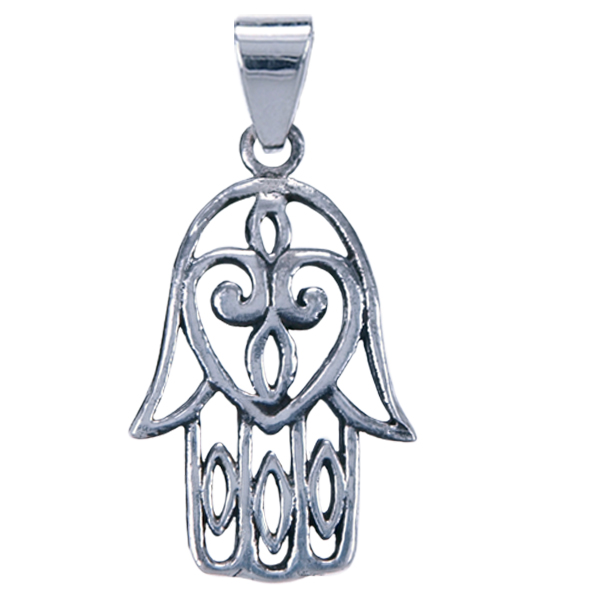 Hanger Handje van Fatima met hartje