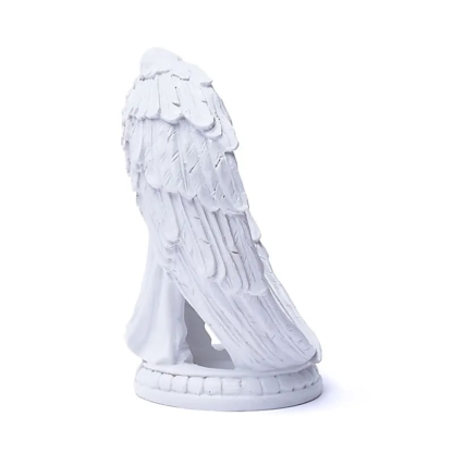 Kaarshouder Engel polyresin 22 cm - Afbeelding 2