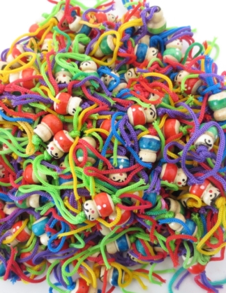 Gelukspoppetje, diverse kleuren