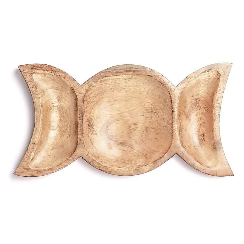 Mango schaal met Godinnensymbool - Afbeelding 2