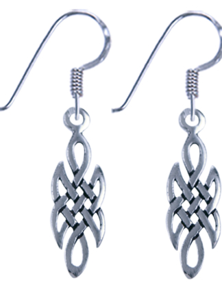 Oorhangers Keltische Knoop zilver