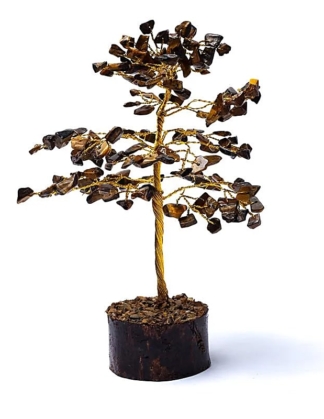 Edelsteenboom Tijgeroog 18 cm