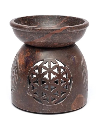 Aromalamp Flower of Life zeepsteen