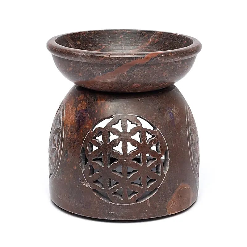 Aromalamp Flower of Life zeepsteen