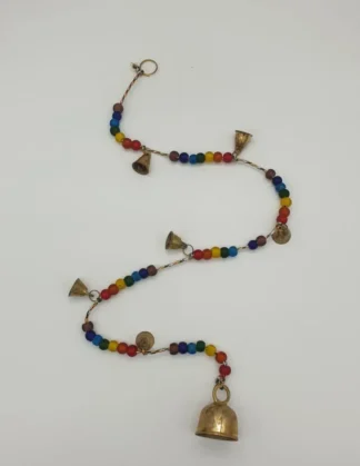 Belkoord Chakra/Regenboog met 7 bellen