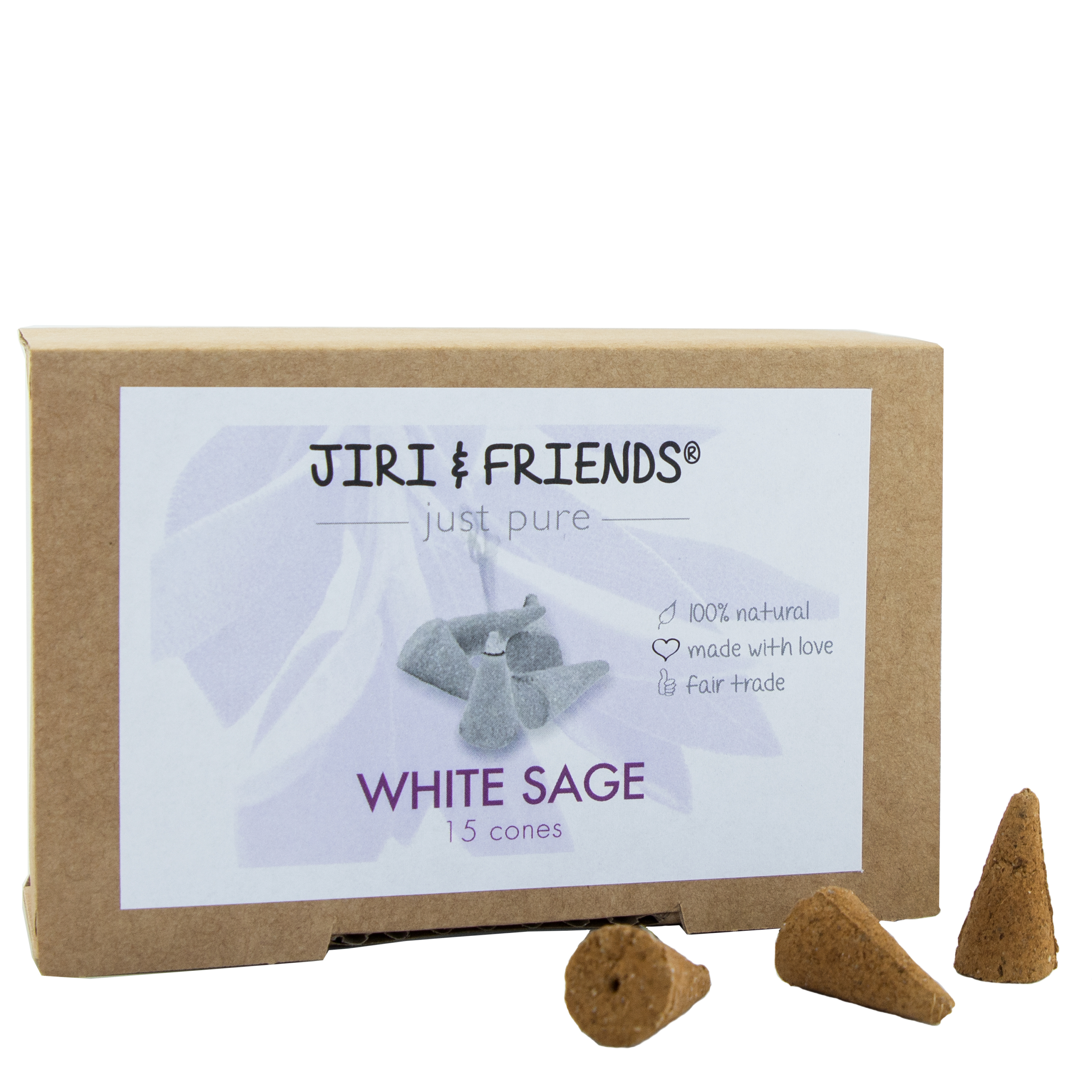 Jiri & Friends wierook kegels White Sage