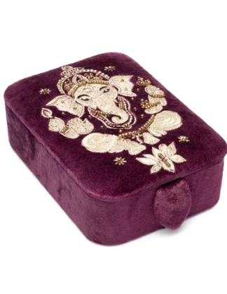 Sieraden / Tarot doos fluweel Ganesha