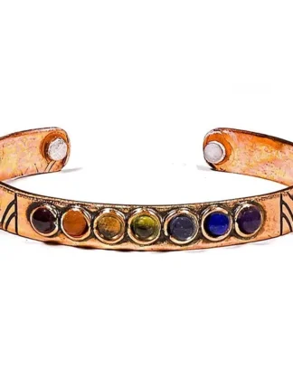 Magneet armband Koper Chakra 6,5 cm
