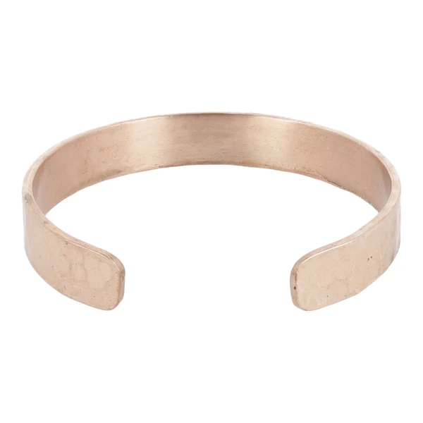 Magneet armband Koper gehamerd 6 cm - Afbeelding 2