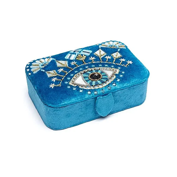 Sieraden / Tarot doos fluweel Alziend Oog