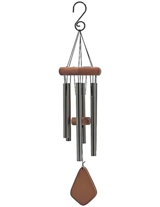 Windgong 6 staven bronskleurig 55 cm