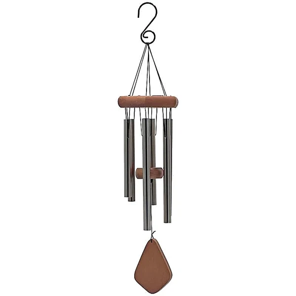 Windgong 6 staven bronskleurig 55 cm